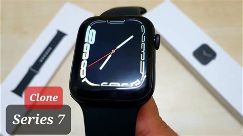 New Apple Watch Series 7 Clone w/ FLAT SIDES! 